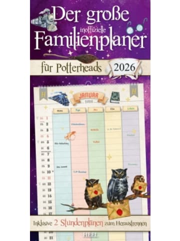 Heel Verlag Kalender - Der große inoffizielle Familienplaner für Potterheads. Ka