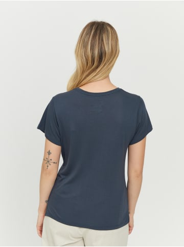 MAZINE T-Shirt Leona T in ink blue