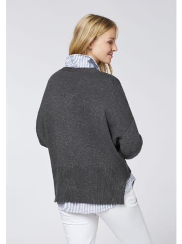 Polo Sylt Strickpullover in Schwarz