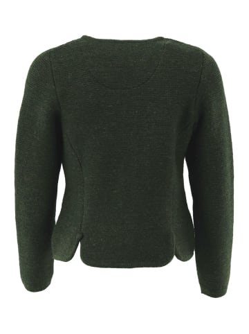 OS-Trachten Strickjacke Forivo in oliv