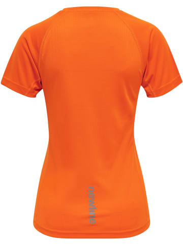 Newline T-Shirt Raglanärmel Women Core Damen in ORANGE TIGER