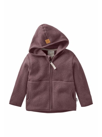 Hessnatur Fleece-Jacke in brombeersorbet
