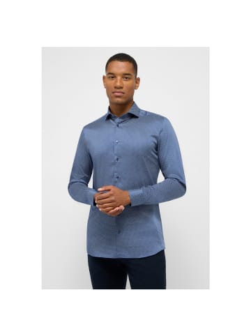 Eterna Langarmhemd in Blau
