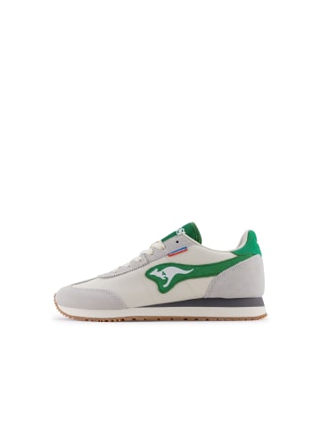 KangaROOS Originals Sneaker "AUSSIE 2.0" in Wolkengrau/Grün