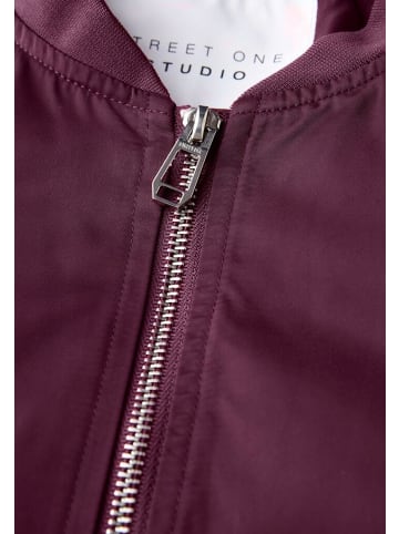 Street One Jacke in dark plum red