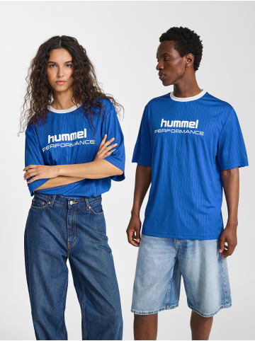 Hummel T-Shirt Hmlfast Erwachsene in OLYMPIAN BLUE