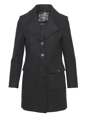 KOROSHI Mantel in schwarz