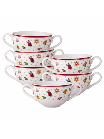 Villeroy & Boch 6er Set Suppentassen Toy's Delight 250 ml in bunt