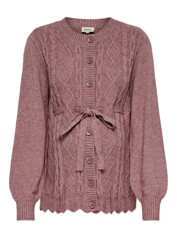 ONLY Strickjacke in Rose Brown