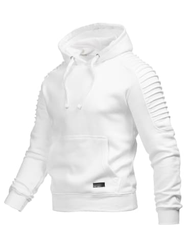 Alessandro Salvarini Hoodie AS-074 in Weiß