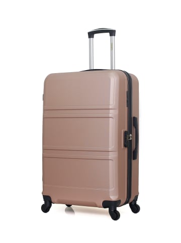 Hero Großer Hartschalenkoffer UTAH in Rosa (95L)