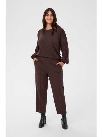 KAFFE curve Hose KCsakira Regular fit in Black Coffee