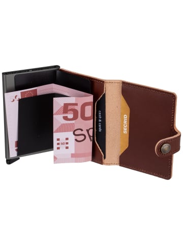 Secrid Geldbörse Miniwallet Texano in Saddle