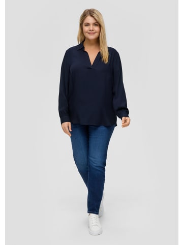 s.Oliver Bluse langarm in Blau