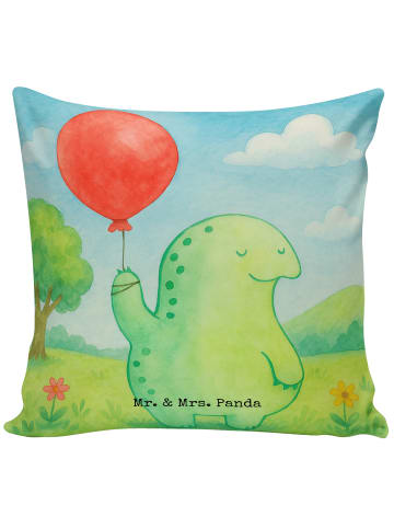 Mr. & Mrs. Panda Polsterkissen Schildkröte Luftballon Design ohn... in Weiß