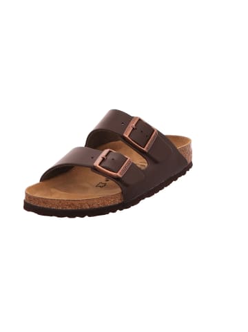 Birkenstock Pantoletten Arizona in dark brown