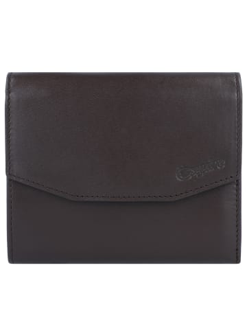 Esquire New Silk Geldbörse Leder 12 cm in braun