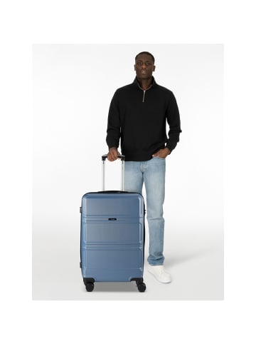 benzi 5739 4 Rollen Trolley M 66 cm hellblau