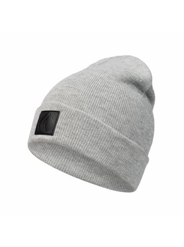 Occulto Winter Mütze Beanie Schwarz Label Grey