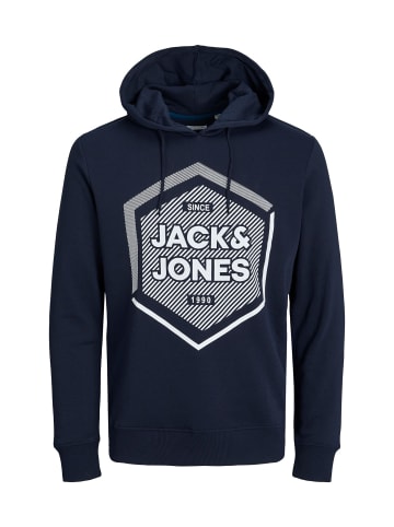 Jack & Jones Hoodie 'Stein' in dunkelblau