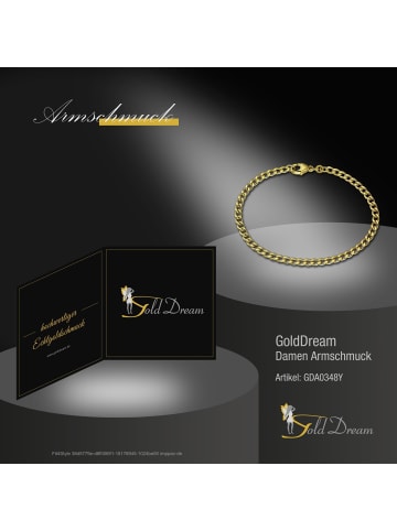 GoldDream Armband Gold 333 Gelbgold - 8 Karat ca. 18,5cm Panzerkette