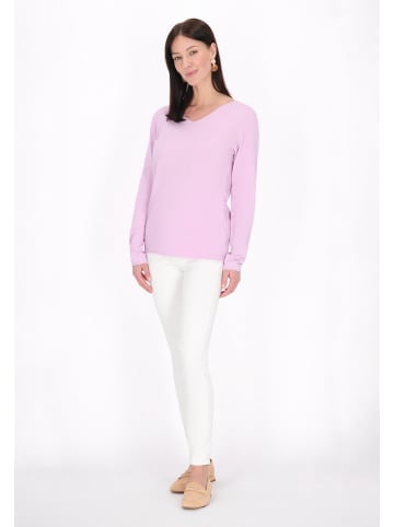 Usha Women Sweater in lavender