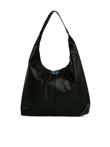 BAGmori Schultertasche in Schwarz