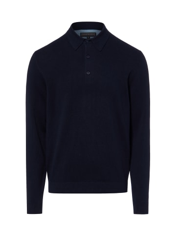 Finshley & Harding Strickpullover in marine - 0001
