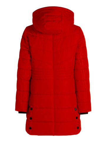 Betty Barclay Steppjacke mit abnehmbarer Kapuze in Flame Red