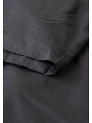 MELA Perkal Bettwäsche Set Style MAJULI in basalt grau