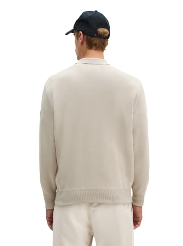 Marc O'Polo Strickjacke regular in Grey Silk
