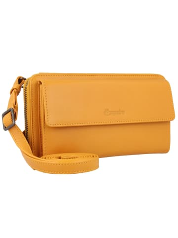 Esquire Peru Handytasche Leder 19 cm in curry