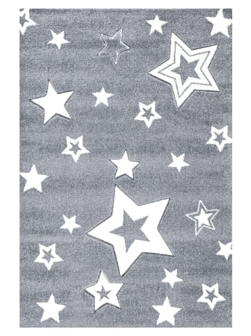 Happy Rugs Kinderteppich STARLIGHT in Grau/Weiß