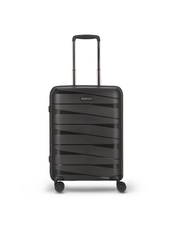Redolz Essentials 10 CABIN 4 Rollen Kabinentrolley 55 cm in black-metallic 2