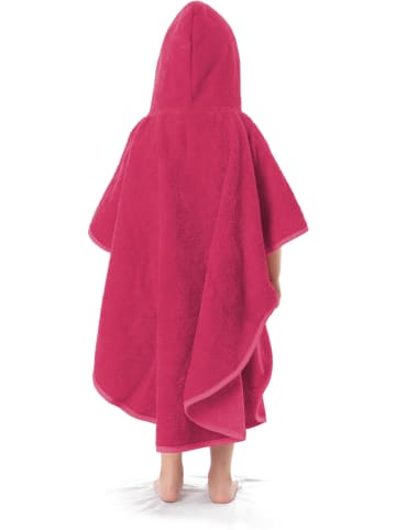 normani Badeponcho für Kinder (70 cm x 75 cm) in Pink