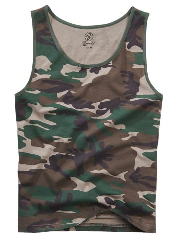 Brandit T-Shirt "Tank Top" in Camouflage