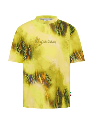 Carlo Colucci T-Shirt D'Inezo in Gelb