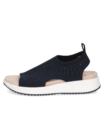 Caprice Sandale Sandalette in blau