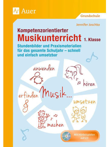 Auer Verlag Kompetenzorientierter Musikunterricht 1. Klasse | Stundenbilder und...