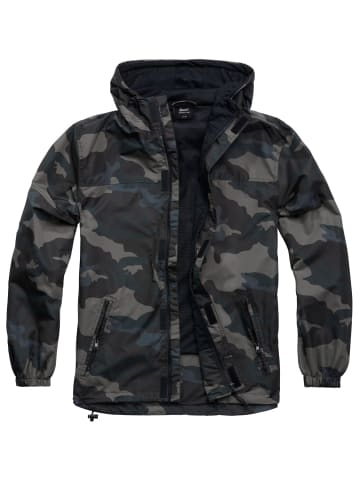 Brandit Jacke "Summer Windbreaker Frontzip" in Camouflage