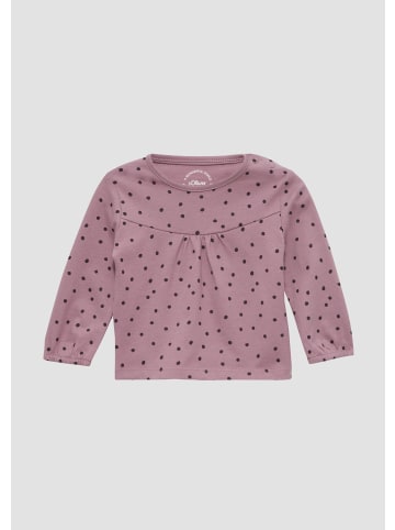 s.Oliver T-Shirt langarm in Lila