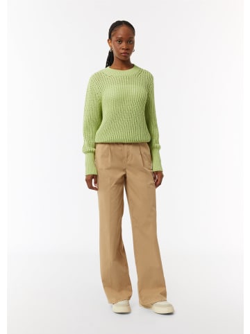 comma CI Strickpullover langarm in Grün
