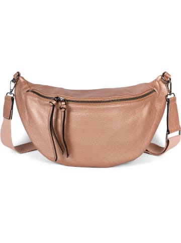 styleBREAKER Crossbody Schultertasche in Rosegold