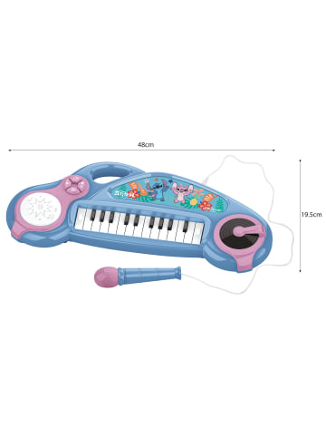 LEXIBOOK® Stitch Elektronisches Keyboard mit Lichteffekten 24 Tasten