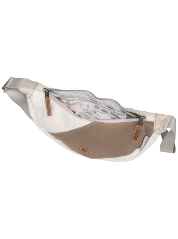 360 grad Rucksack Roop in Weiß/Taupe