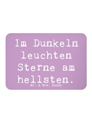 Mr. & Mrs. Panda magnet Spruch Angst vor Dunkelheit überwinden m... in Lavendeltraum