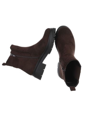 Ital-Design High Heel in Dunkelbraun