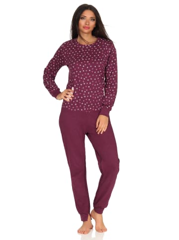 NORMANN Pflegeoverall langarm Reißverschluss - 47528 in beere