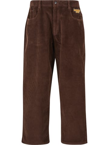 HOMEBOY Corduroy Pants in chocolate brown