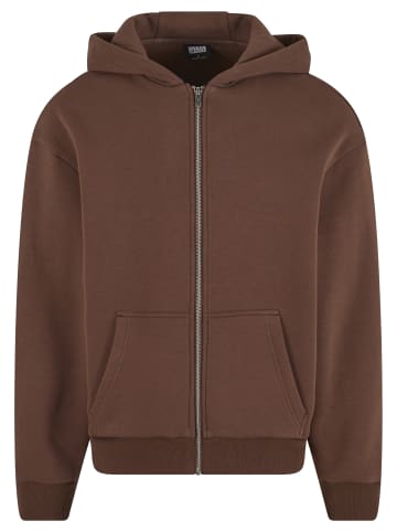 Urban Classics Sweat & Fleece - Hoodies Zipthrough in chocolatebrown